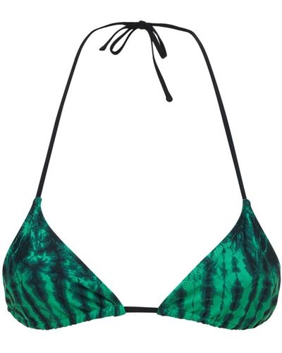Tropic of C Bedruckter Bikini Aus Recyceltem Stoff "praia" - Grün