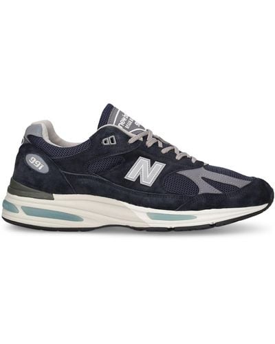 New Balance Sneakers "991 V2 Made In Uk" - Blau