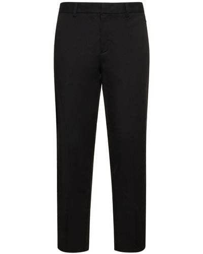 ALPHATAURI Cotton Blend Trousers - Black
