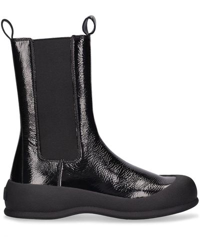 Bally 30Mm Clayson Brushed Leather Boots - Black