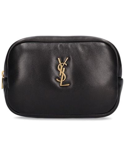 Yves Saint Laurent YSL Black Makeup Trousse Bag Small ♡FREE POST♡