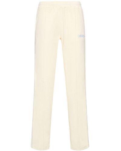 Sporty & Rich Rizzoli Tennis Track Trousers - Natural