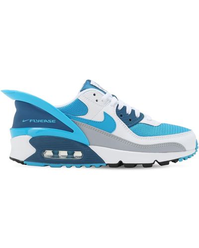 Nike 'Air Max 90 FlyEase' Sneakers - Blau