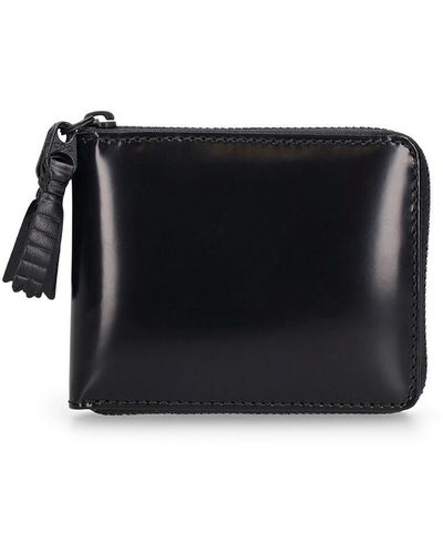 Comme des Garçons Zipper Medley Leather Wallet - Black