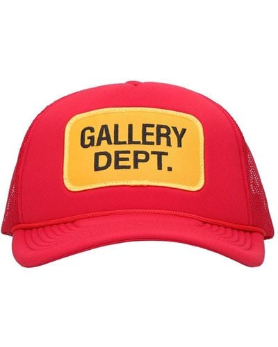 GALLERY DEPT. Souvenir Logo Trucker Cap - Red