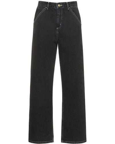 Carhartt Jeans holgados con cintura normal - Negro