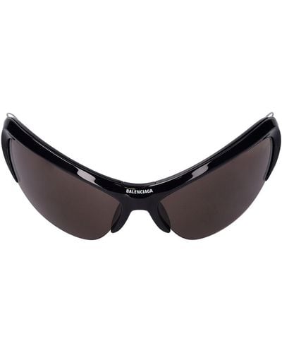 Balenciaga Gafas de sol cat-eye 0232s wire de acetato - Negro
