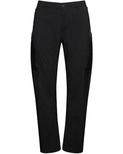 C.P. Company Long Cargo Pants W/ Pockets - Black