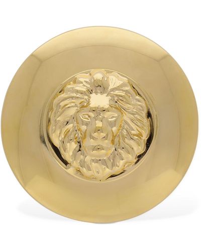 Balmain Lion Brooch - Metallic