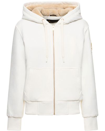 Moose Knuckles Pull-over gold capsule madison bunny - Blanc