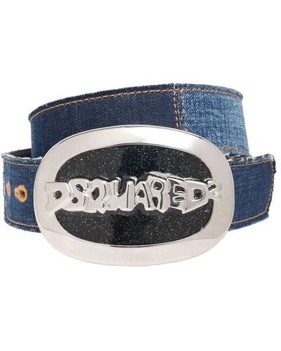 DSquared² Cinturón de - Azul