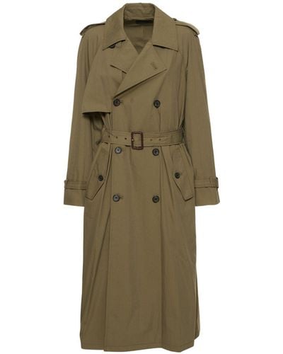 Nili Lotan Trench-coat oversize dion - Vert