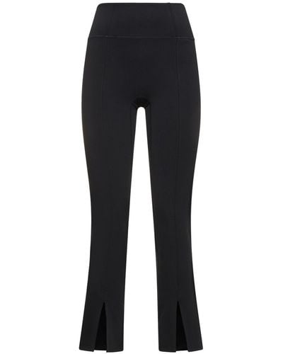 GIRLFRIEND COLLECTIVE Luxe High Waist Split Hem leggings - Black
