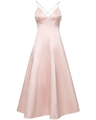 Philosophy Di Lorenzo Serafini Babydoll-kleid Aus Duchessesatin - Pink