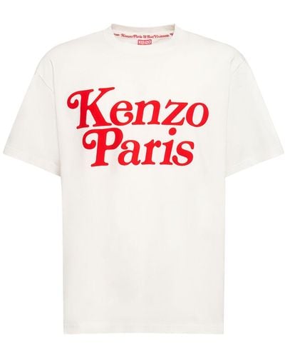 KENZO Verdyエディション オフホワイト Paris Tシャツ