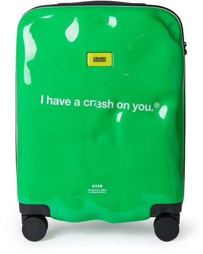 MSGM X Crash Baggage Icon キャビンラゲッジ - グリーン