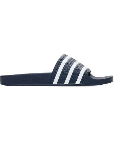 adidas Originals Adilette Stripe Slide Sandals - Multicolor