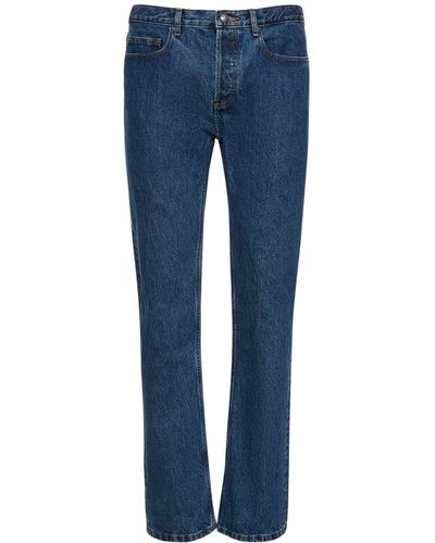 A.P.C. 20cm Jeans Aus Denim "new Standard" - Blau