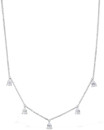 Apm Monaco Crystal Drop Adjustable Necklace - Multicolour