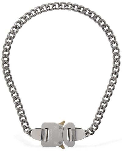 1017 ALYX 9SM Buckle Chain Necklace - Metallic