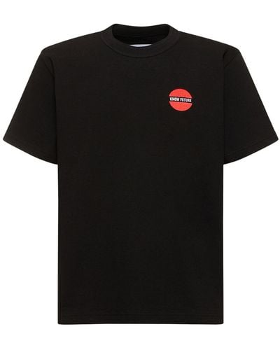 Sacai Know Future T-Shirt - Black
