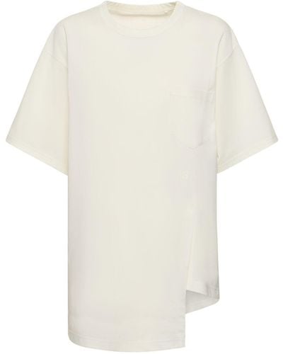 Y-3 T-shirt Mit Kurzen Ärmeln "prem" - Weiß