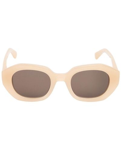 Mykita Rechteckige Sonnenbrille Aus Acetat "satin" - Pink