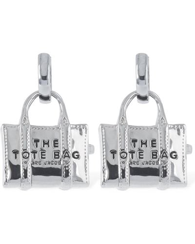 Marc Jacobs Orecchini the tote bag - Metallizzato