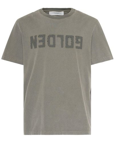 Golden Goose T-Shirts And Polos - Gray