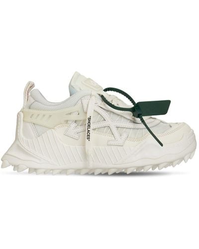Off-White c/o Virgil Abloh 45mm Odsy 1000 Mesh Sneakers - White