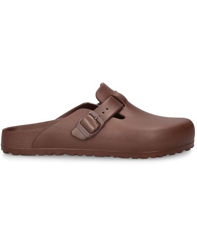 Birkenstock Mules boston in eva - Marrone