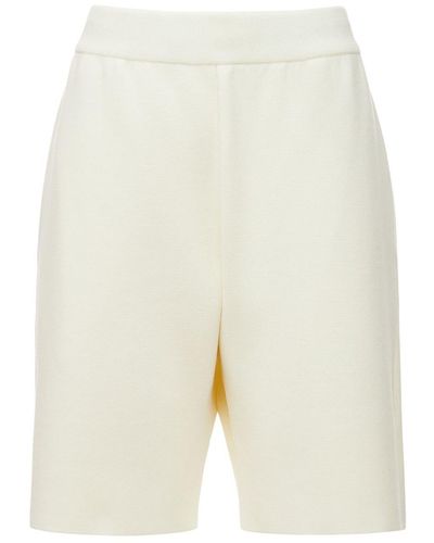 Vaara Knitted Shorts - White