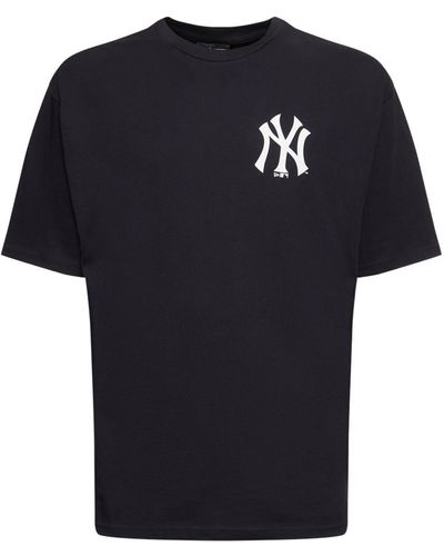 KTZ T-shirt en coton imprimé yankees stadium - Noir