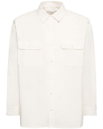 DUNST Oversize Shirt - White
