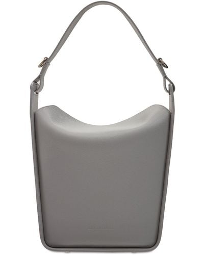 Balenciaga Small Tool 2.0 Leather Tote Bag - Gray