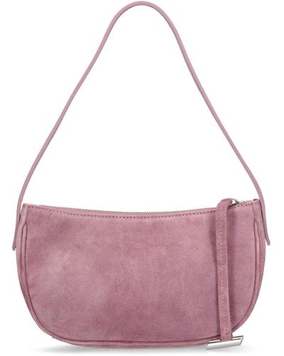 Little Liffner Solid Purple Pink Crossbody Bag One Size - 58% off