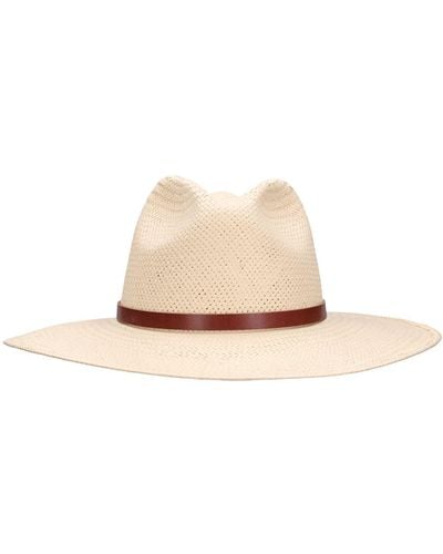 Janessa Leone Judith Packable Fedora - Natural