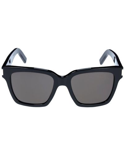 Saint Laurent Sl 507 Bold Acetate Sunglasses - Black