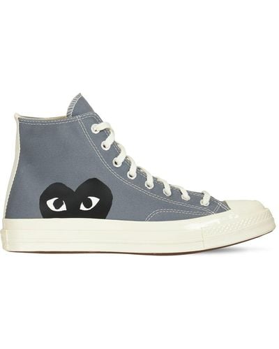 COMME DES GARÇONS PLAY Sneakers Aus Baumwolle "play Converse" - Weiß