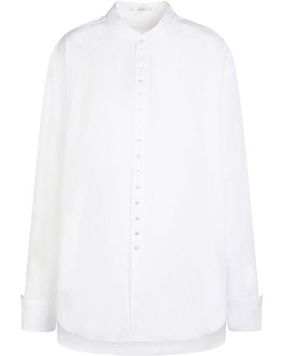 The Row Ridla Poplin Shirt - White