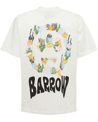 Barrow Shell コットンtシャツ - ホワイト