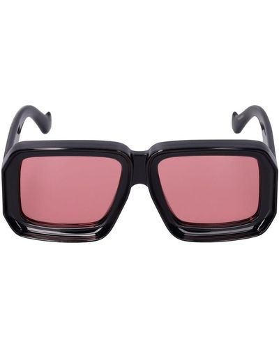 Loewe Paula's Dive In Mask Acetate Sunglasses - Pink