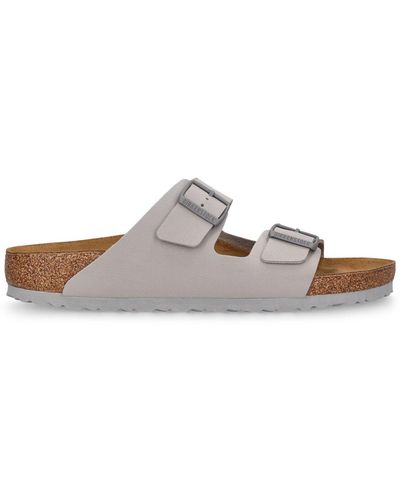 Birkenstock Sandalen Aus Kunstleder "arizona" - Weiß