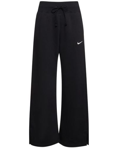 Nike Pantalones de pierna ancha con cintura alta - Azul