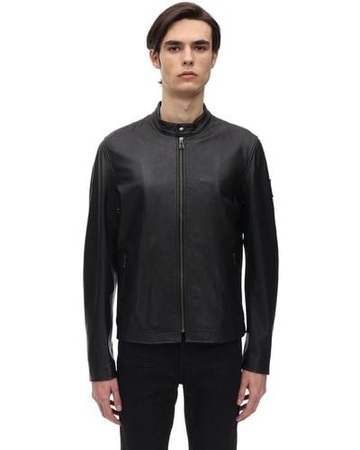 Belstaff Reeve Leather Jacket - Black