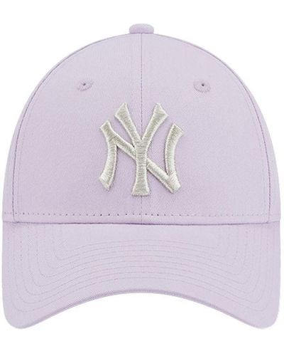 KTZ Female Logo 9forty Ny Yankees Cap - Purple