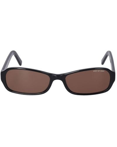 DMY BY DMY Juno Squared Acetate Sunglasses - Brown