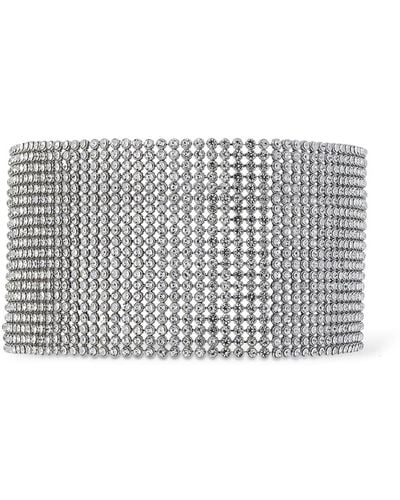 Rabanne Crystal Bracelet - Grey