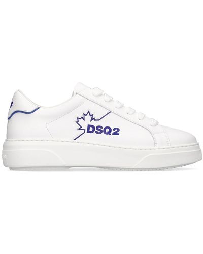 DSquared² Sneakers Aus Leder "bumper" - Weiß