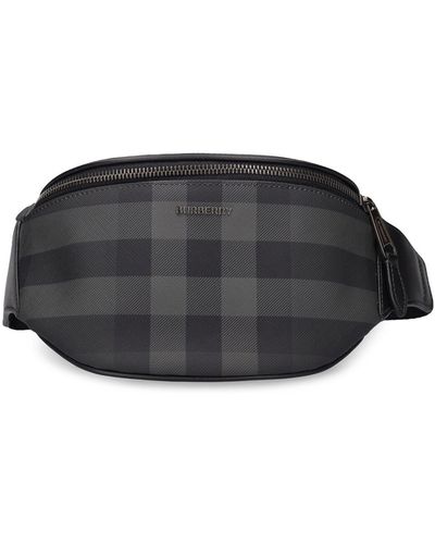 Burberry Riñonera mini cason brt check - Negro